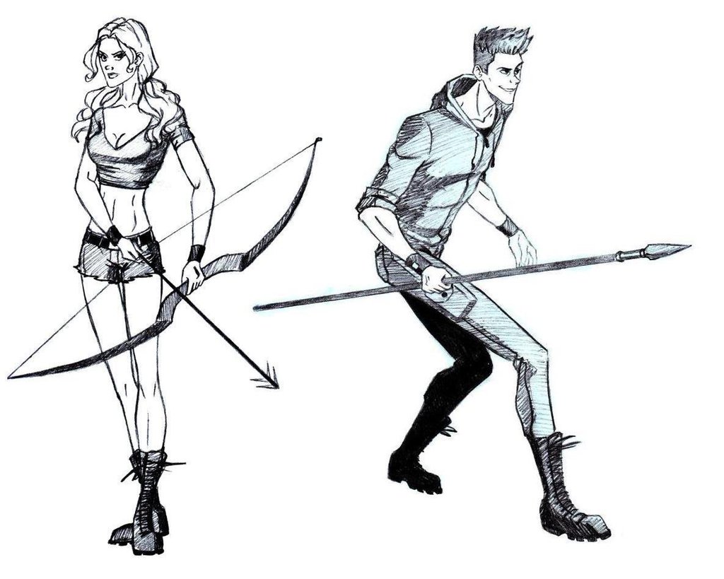 1024x819 Hunger Games Glimmer And Marvel By Lana125