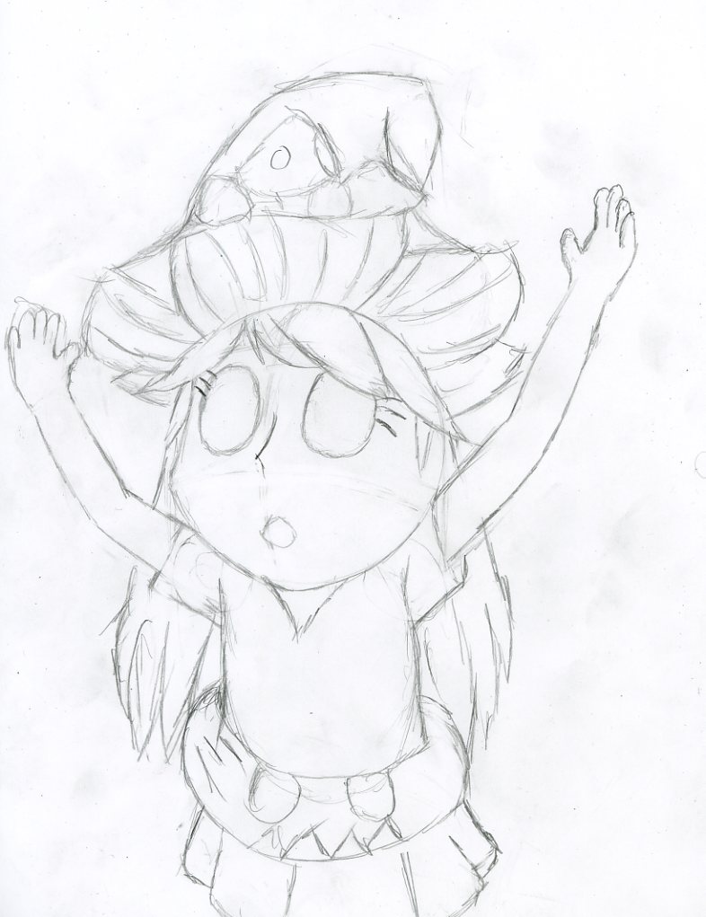 786x1021 A Little Paper Never Hurt My Traditional Drawings