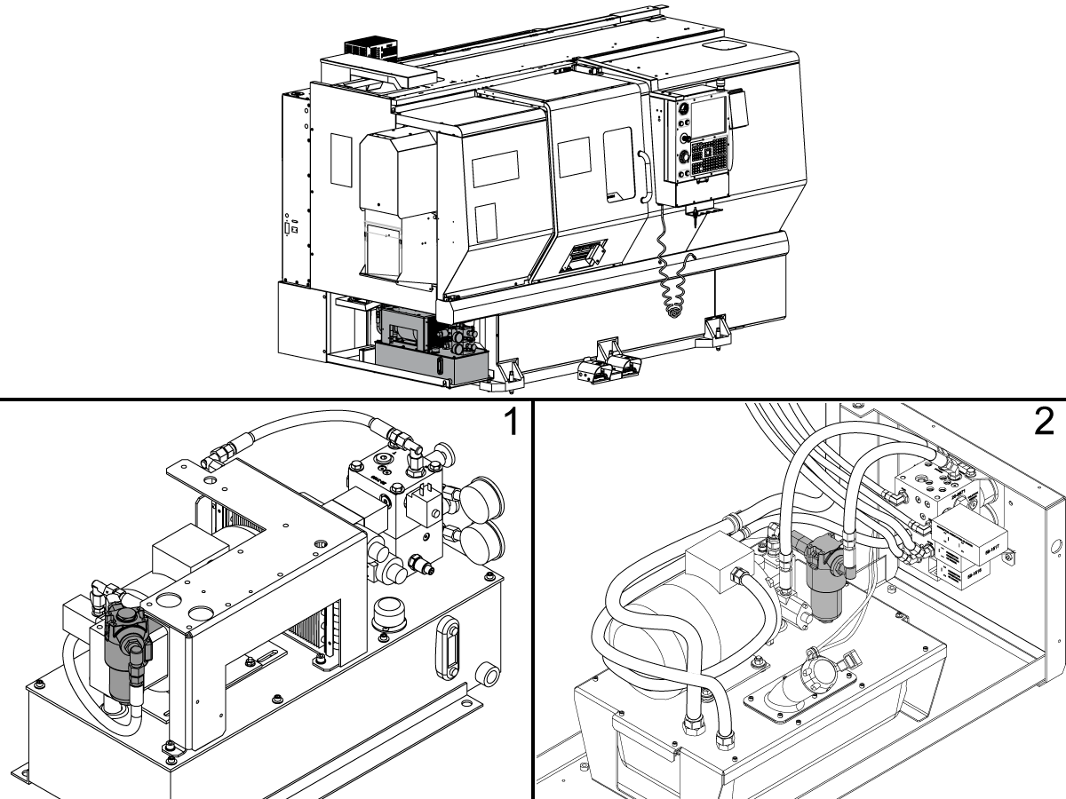 1200x900 Haas Hydraulic Power Unit
