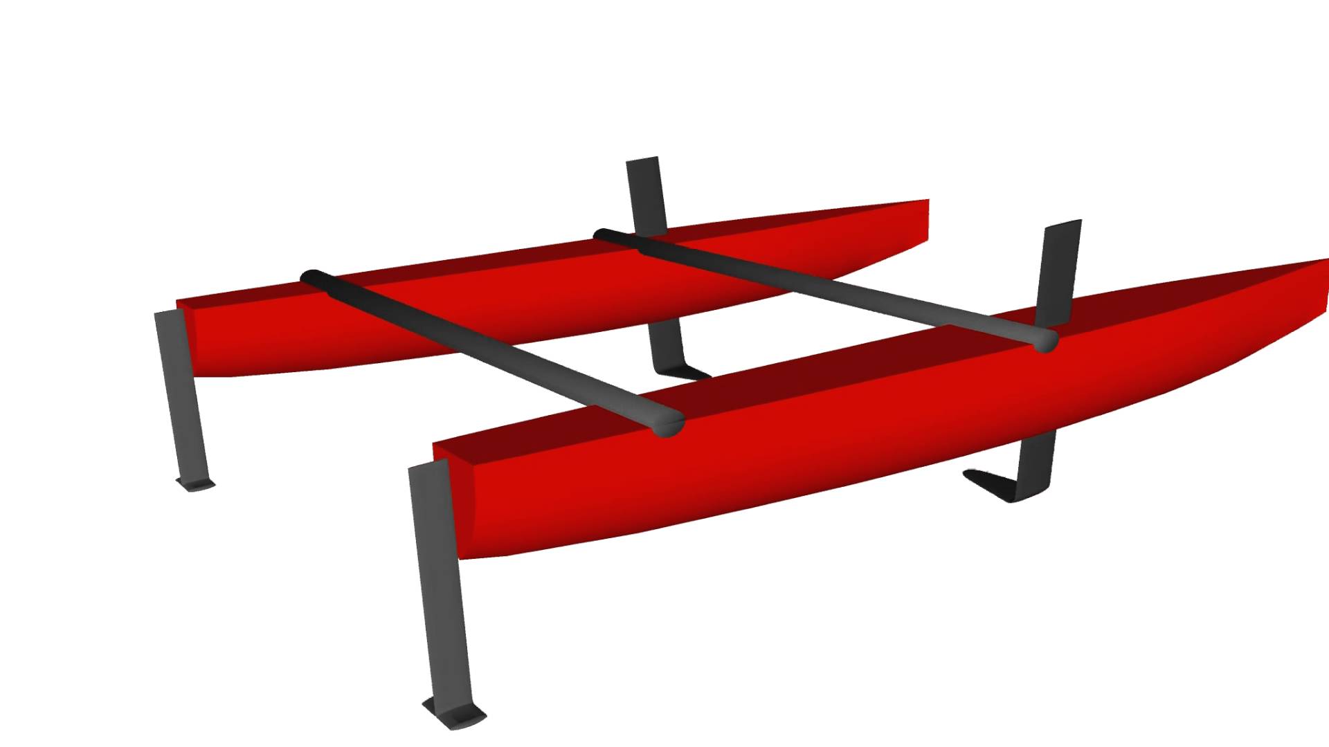 1920x1080 Hydrofoil Sailing Catamaran In The Make