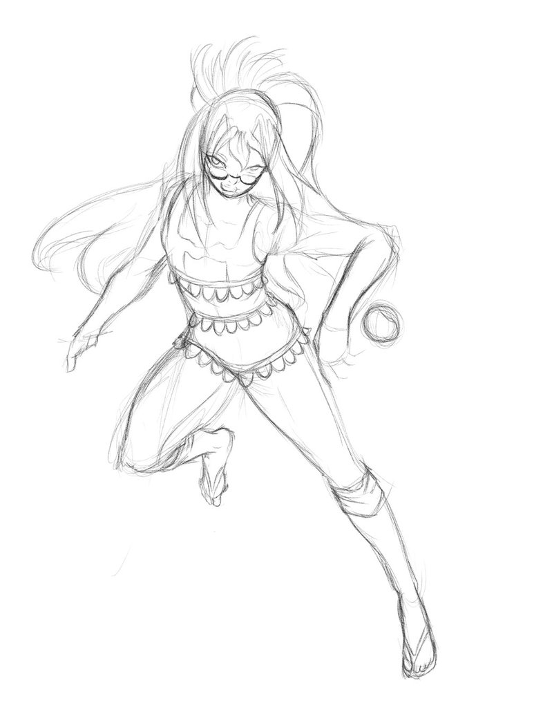 786x1017 Hydrogen(Rough Sketch) By Amo17