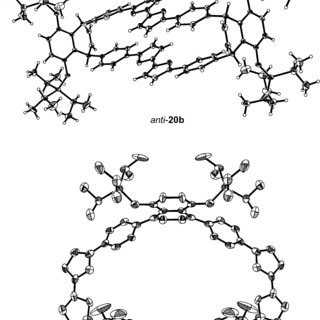 320x320 Ortep Drawings Of Anti 20 B And 2 B With The Hydrogen Atoms In 2 B