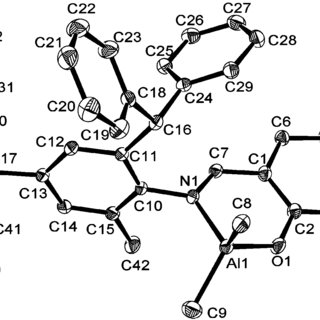 320x320 Fig. 3 Ortep Drawing Of C8 With Thermal Ellipsoids Drawn