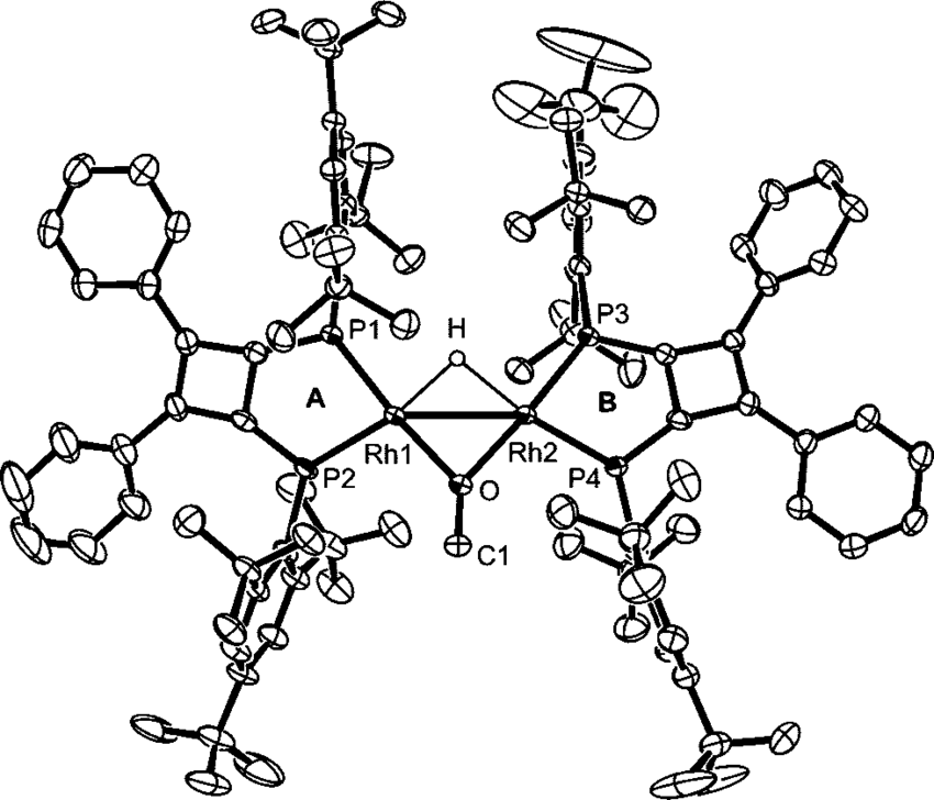 850x728 Figure 3. Ortep Drawing Of 4 With Thermal Ellipsoids