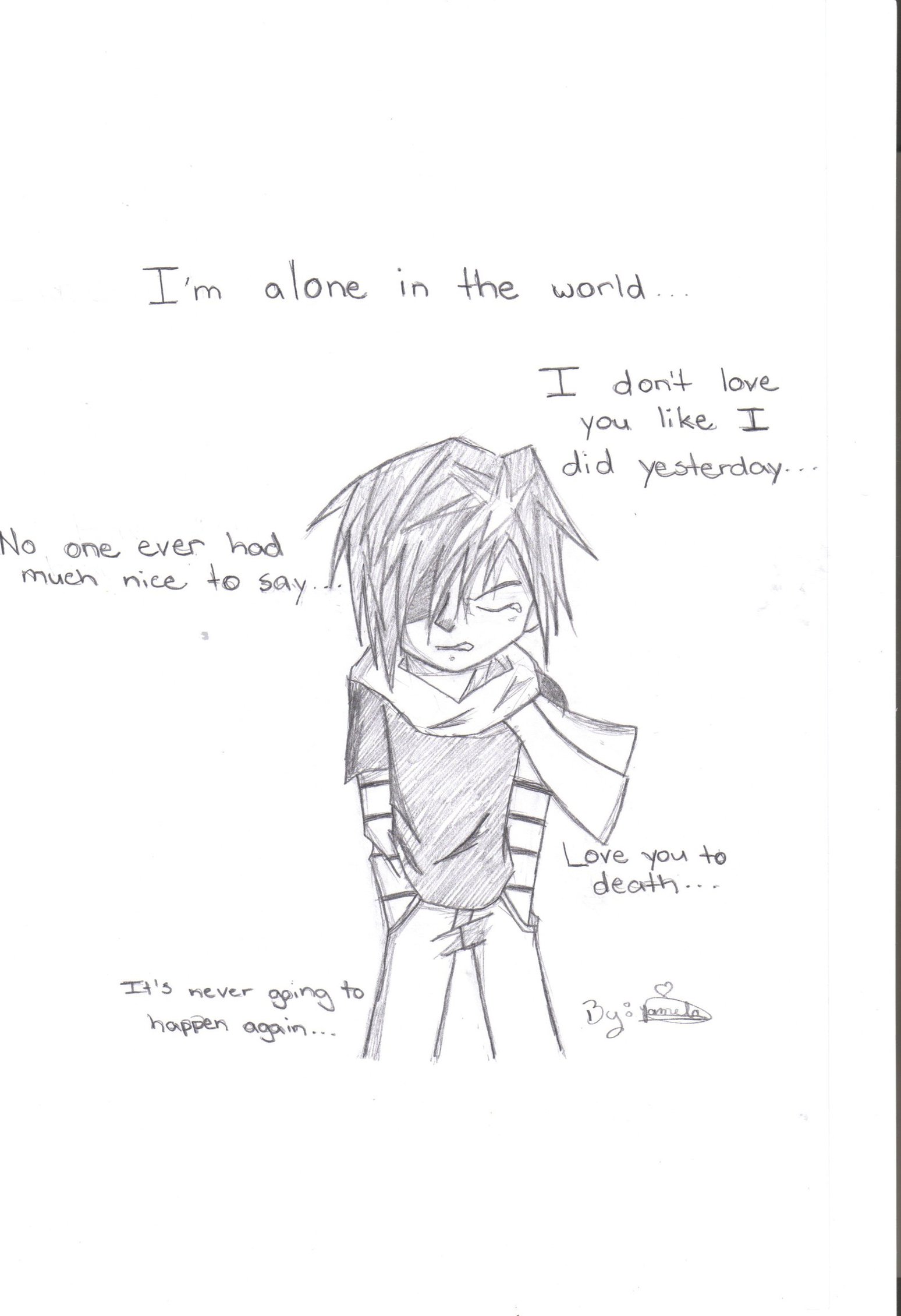 1548x2259 Lonely By Emo Stalker