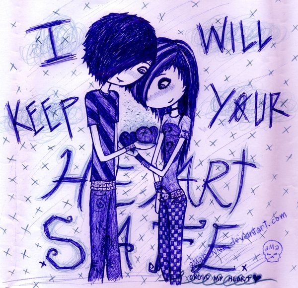 600x580 Pin By Brittany Minnie On Emo Art Emo, Drawings