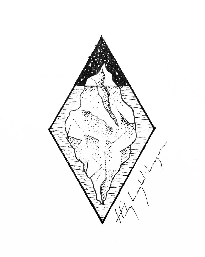 800x1000 Geometric Iceberg By Morcia2