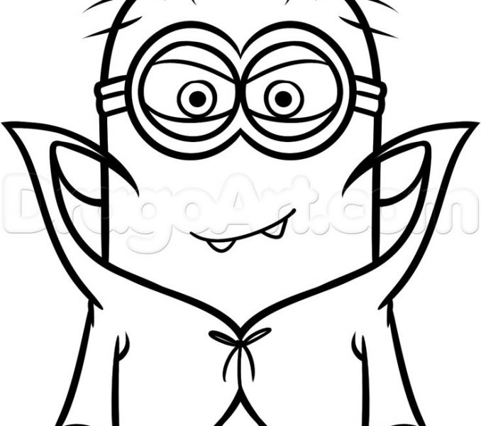 678x600 How To Draw Halloween Pictures For Kids Best Coloring Pages 2018