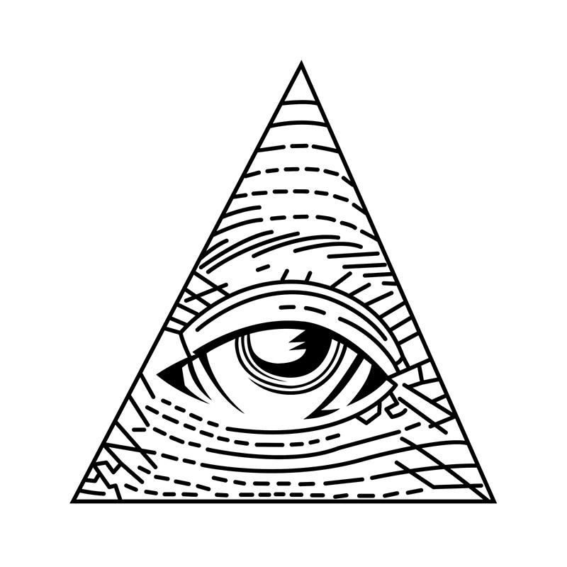 800x800 Images Of Illuminati Logo Drawing