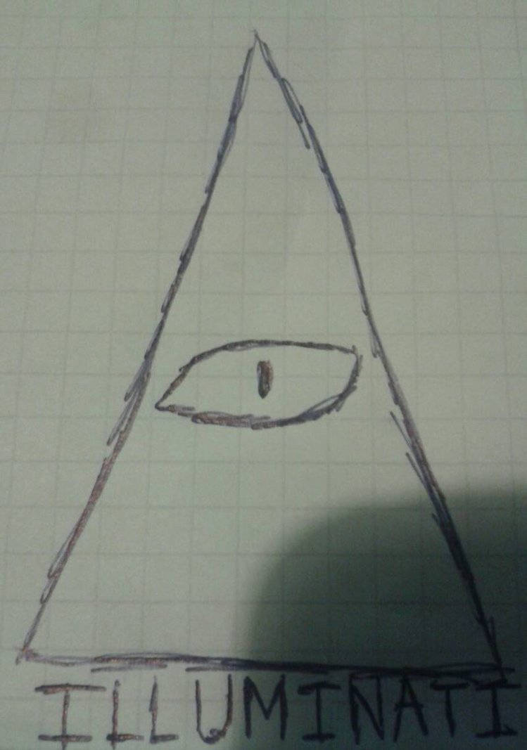 749x1067 Illuminati Symbol Drawing By Illuminati99