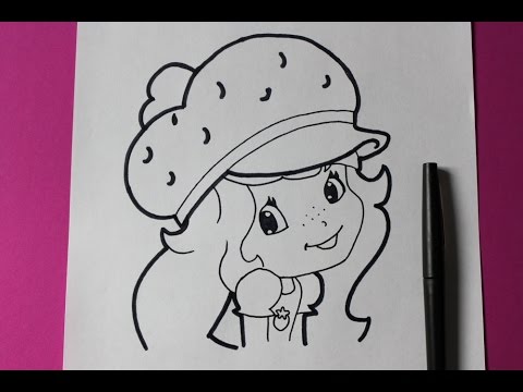 480x360 How To Draw Strawberry Shortcake