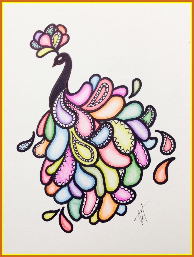 793x1049 Unbelievable Easy Colour Drawing Colored Pencil Of Pic Flower