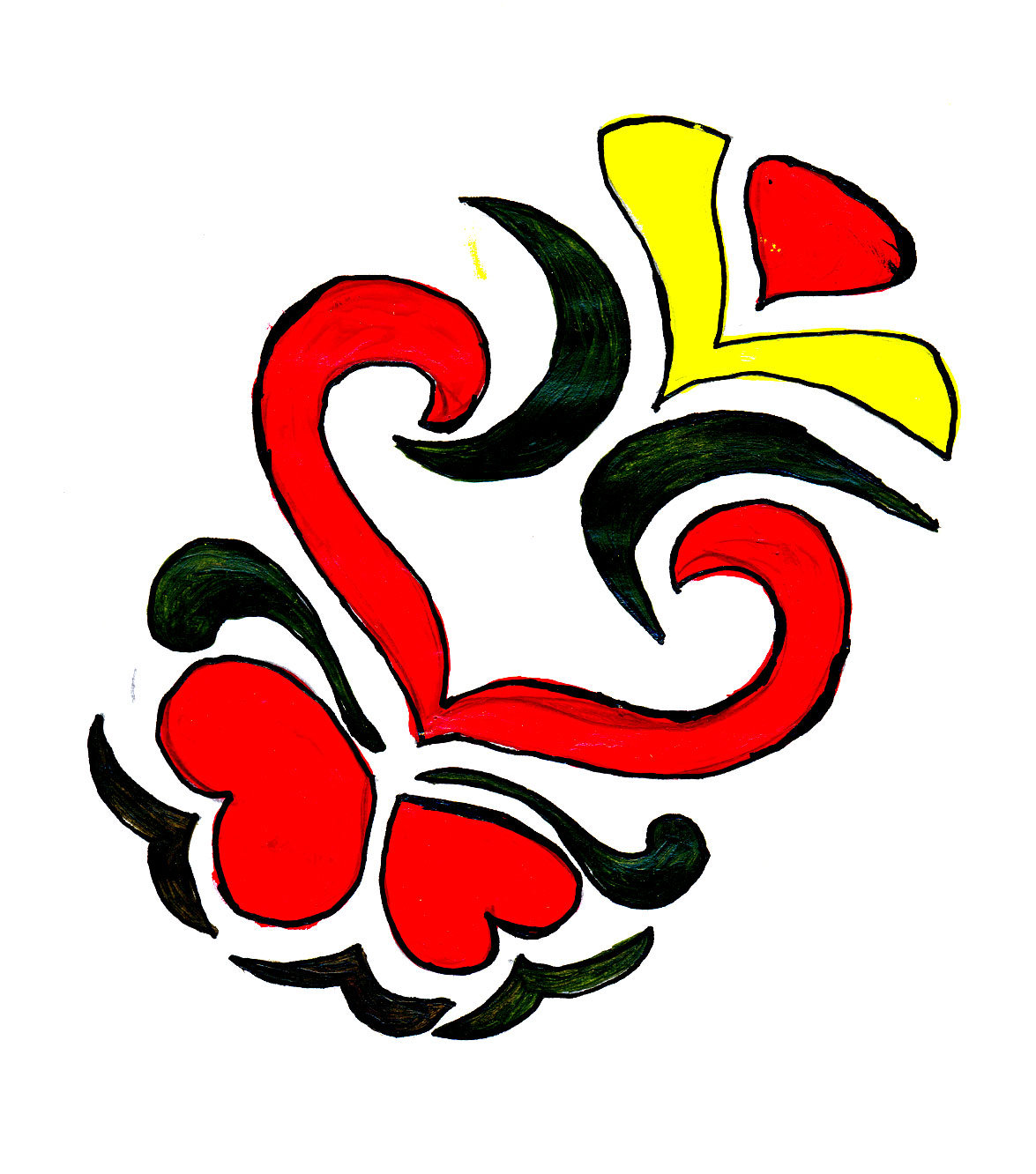 1175x1332 Free Hand Drawing By Mythili