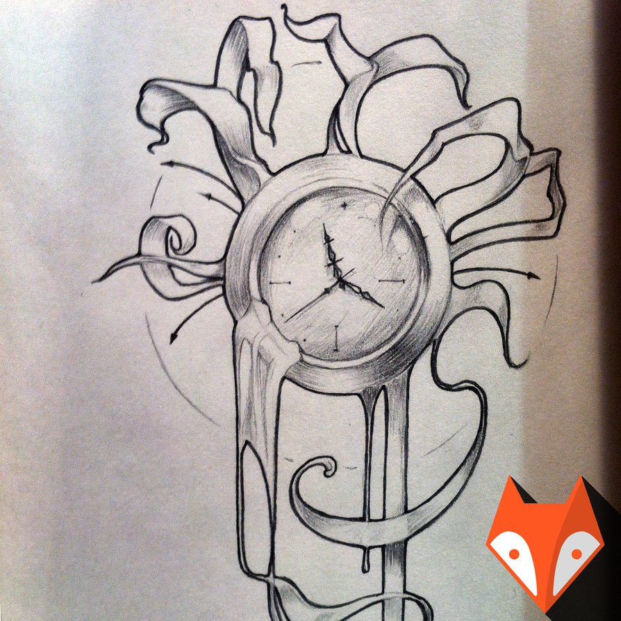 894x894 Mechanical Watches, Freehand Drawing By Kvartalist