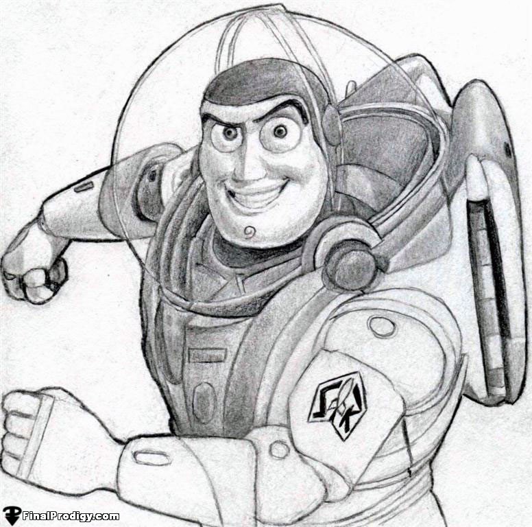 776x768 How To Draw Buzz Lightyear, Toy Story