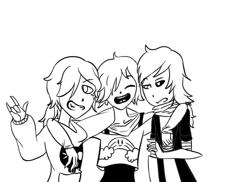 800x600 Photo De Groupe Calibri, Impact Et Trajan By Inconnue22