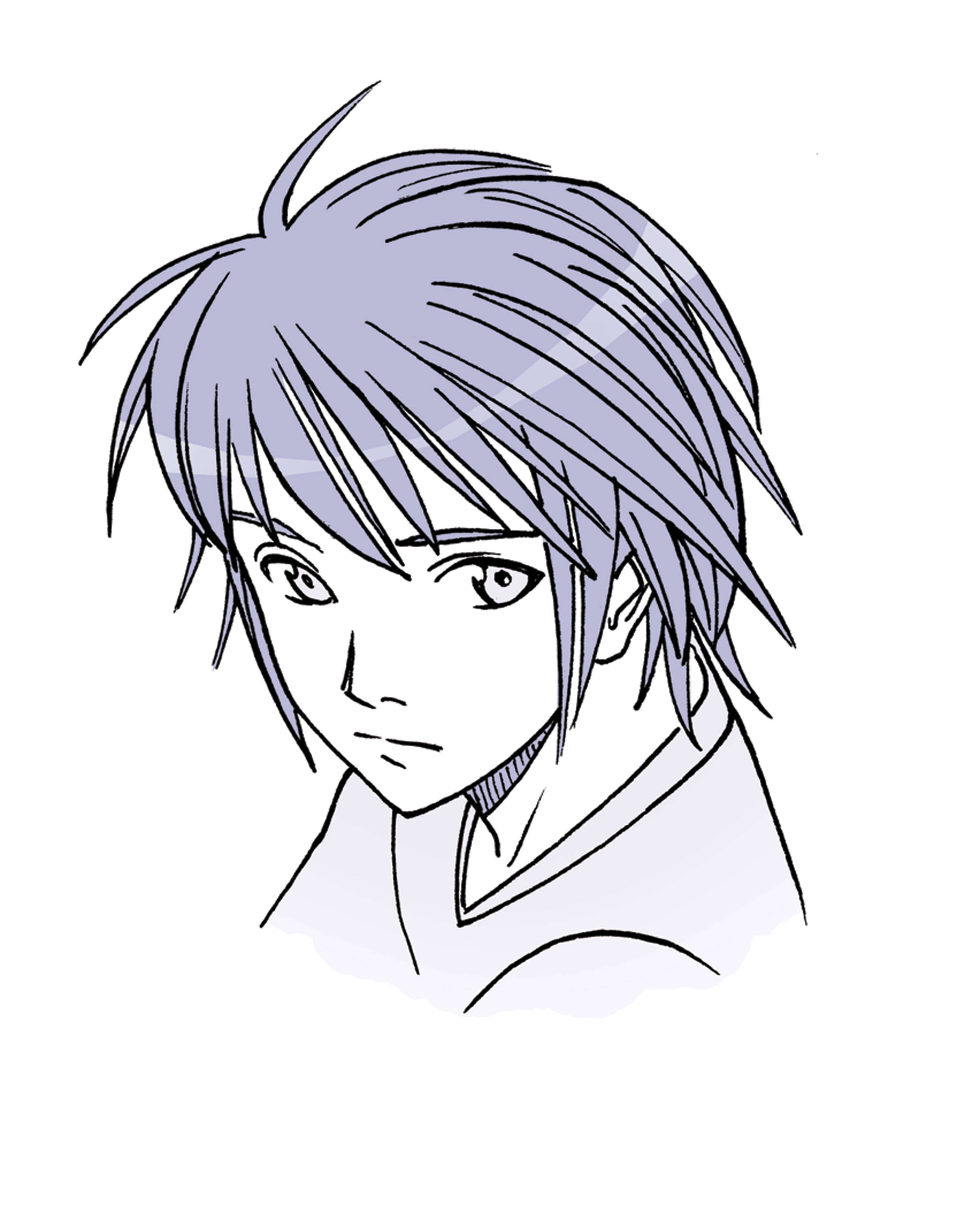 3025x3717 Manga Monday How To Draw Hair With Mark Crilley