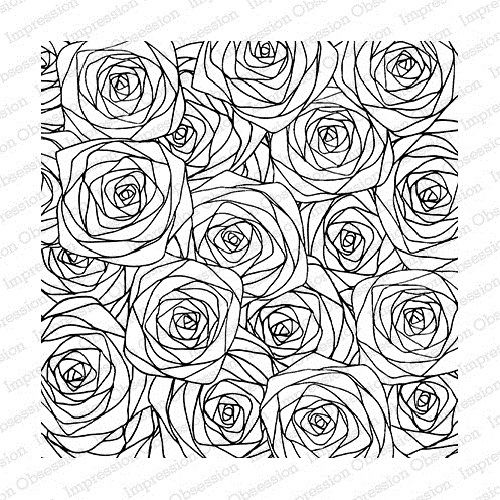500x500 Sketched Roses Impression Obsession Cover A Card Cling Background