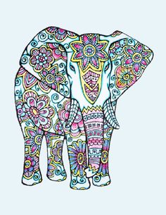 236x305 Elephant ~ Art By Sia, Watercolor