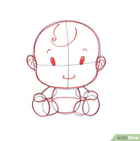 451x452 4 Ways To Draw A Baby