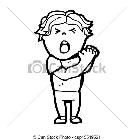 450x470 Cartoon Man With Injured Hand Clip Art