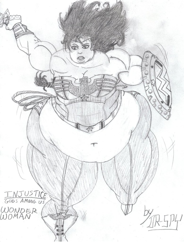 779x1025 Injustice Fat Wonder Woman Among Us By Dr Spy