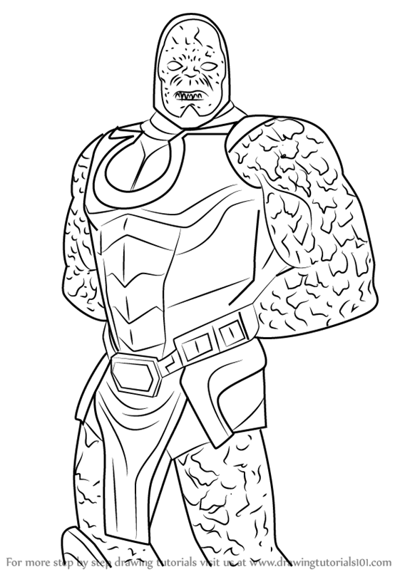 568x800 Learn How To Draw Darkseid From Injustice