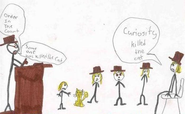 700x434 Curiosities Innocent Drawings By Children Humor