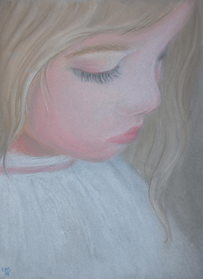 656x900 Innocent Drawing By Karen Santos