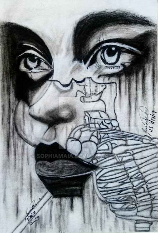 600x883 Update First Time Drawing Side Profiledead Inside By Sophiamaia