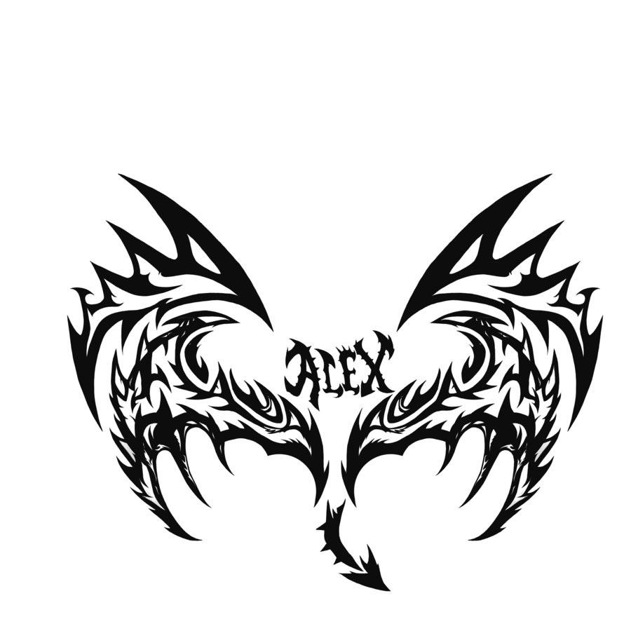 900x900 Demon Wings Marked By Insidiouswhiteraven Iim Foto