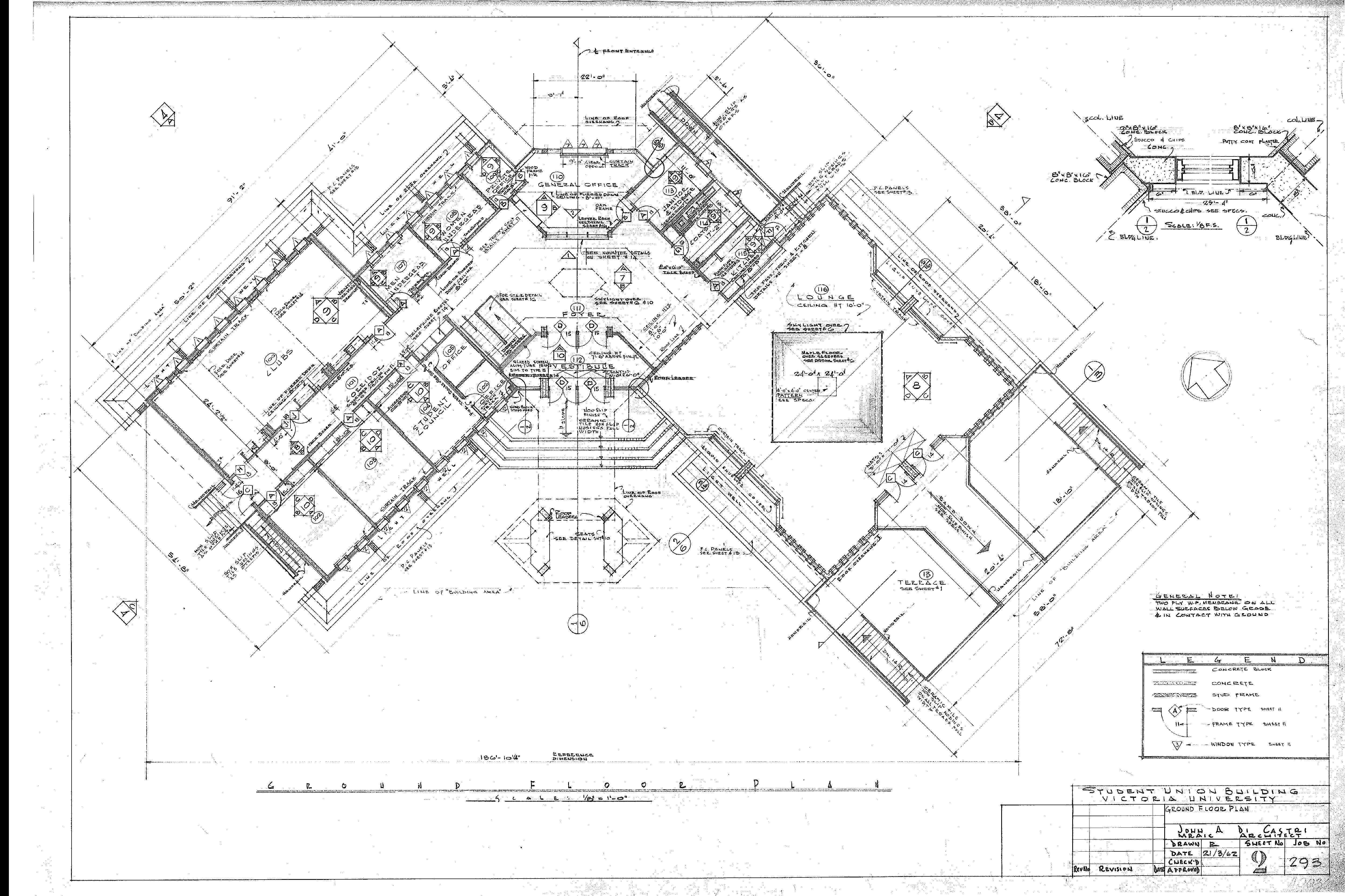 5000x3333 Architectural Modernism In Victoria Ground Floor Plan Elevations