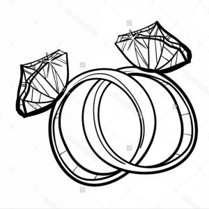 Interlocking Wedding Rings Drawing at GetDrawings | Free download