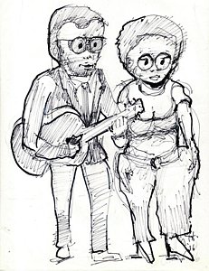 231x300 Interracial Drawings Fine Art America