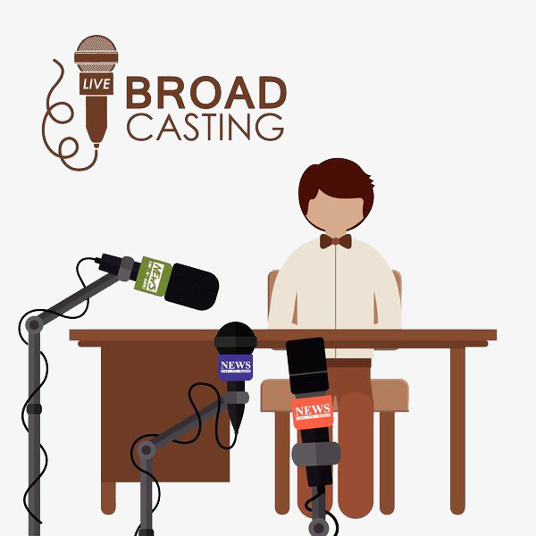 600x600 Interview Characters, Cartoon Hand Drawing, Advertisement