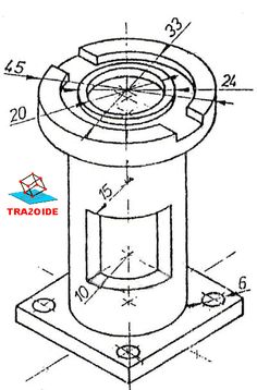 236x358 Autodesk Inventor 2013 Assembly Drawing, 3d Model, Orthographic