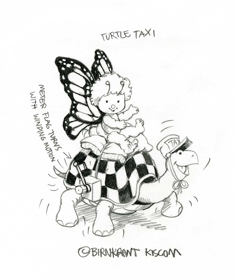 890x1055 Fuzzy Buzzies, The Drawings