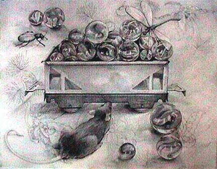 432x336 Lisa Dinhofer 31 Marbles Amp A Mouse Drawing Item 503898