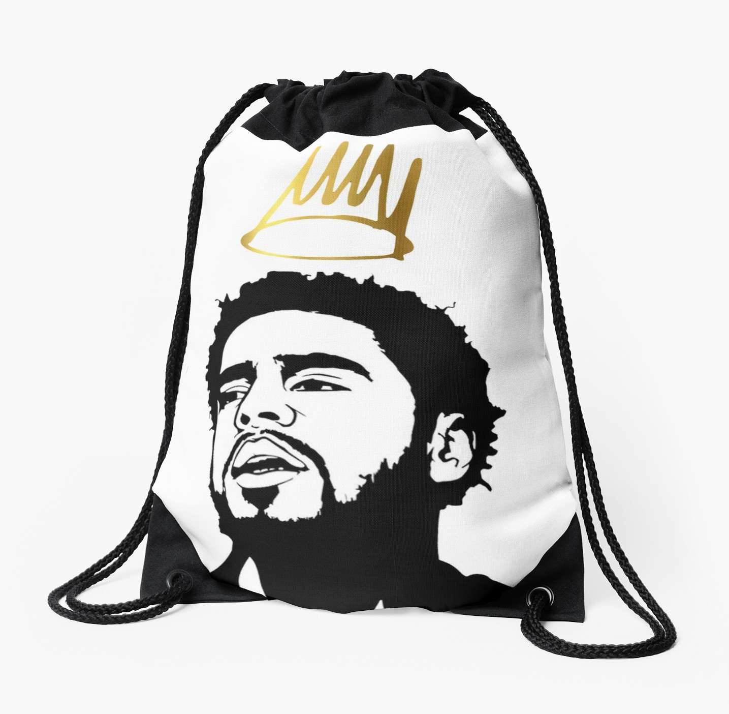 1435x1404 J. Cole 2 Exlusive T Shirt Drawstring Bags By Ghidazcoffe Redbubble