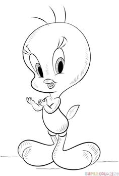 236x347 Simple Ways That Teaches You How To Draw Tweety