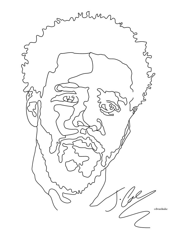 J Cole Drawing at GetDrawings | Free download