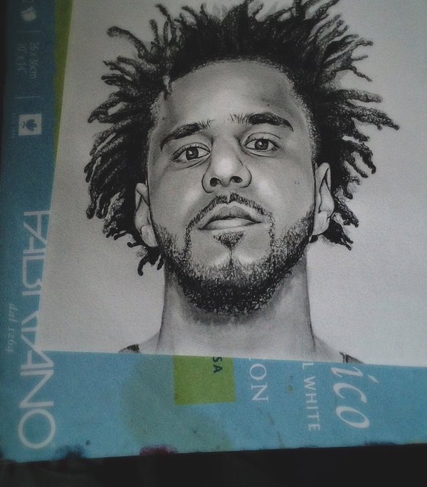 600x683 Ryan Tilson On Twitter J.cole Drawing 2016 Vs. 2011 Aha Https