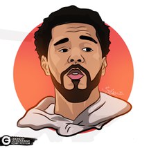 J Cole Drawing Step By Step at GetDrawings | Free download