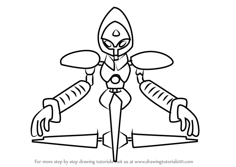 800x567 Learn How To Draw Jackal From Medabots (Medabots) Step By Step