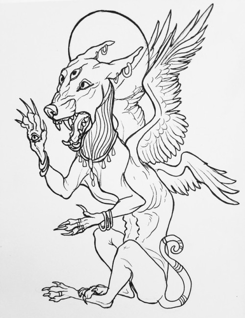 500x647 Jackal Tattoo Tumblr