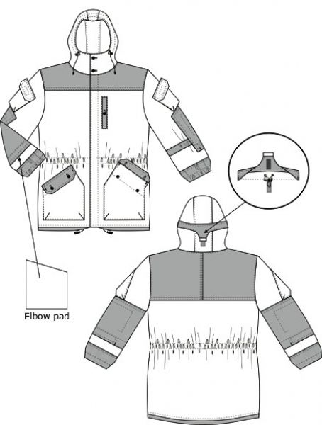 Jacket Drawing Reference at GetDrawings | Free download