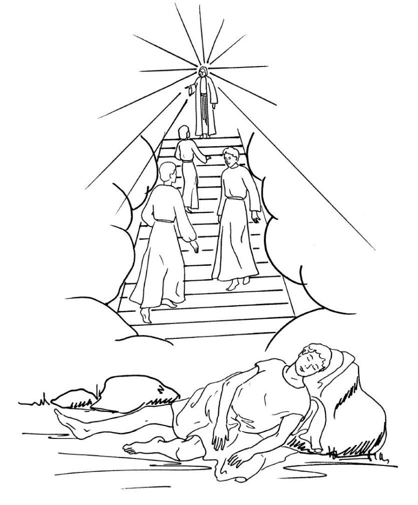 835x1009 Jacob Coloring Pages