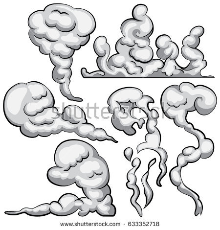 450x470 Collection Of Smoke Drawing Cartoon High Quality, Free