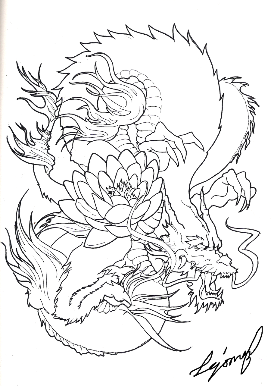 900x1281 Japanese Dragon By Drito D4p2idu.png Tattoos That I