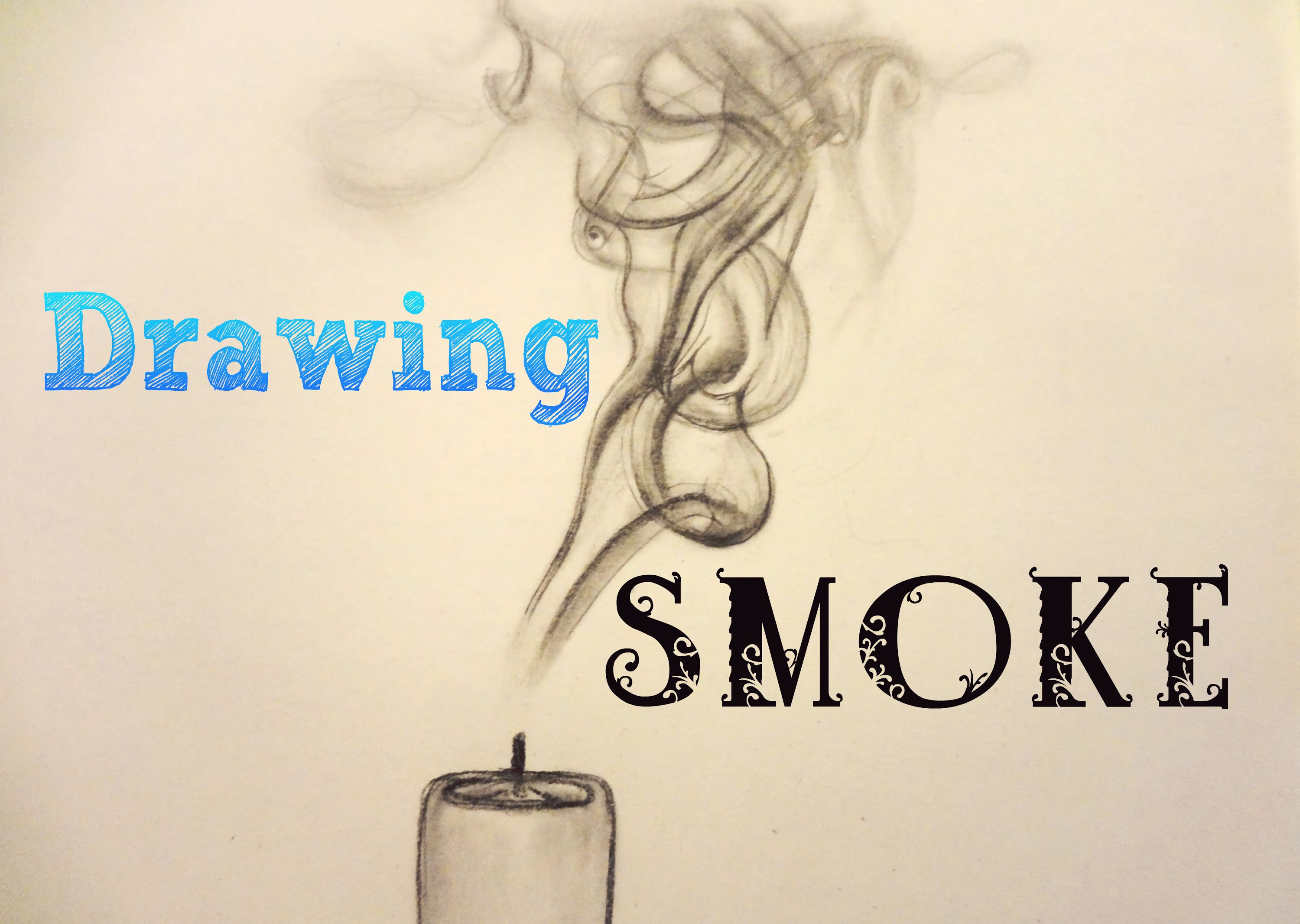 3000x2133 How To Draw Smoke With A Pencil